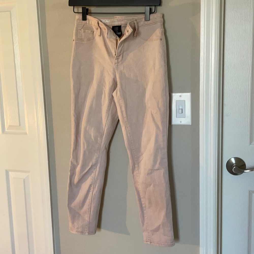 High rise jeggings